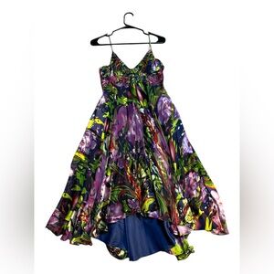 Y2K Purple And Green Niki Dress
